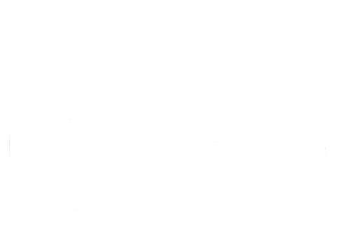 Valkoinen logo, jossa on kaksi tyyliteltyä kättä, jotka muodostavat ympyrän muodon suomenkielisen tekstin Hoivakoti Elisabet ja Eemil ympärillä vaaleanharmaalla pohjalla.