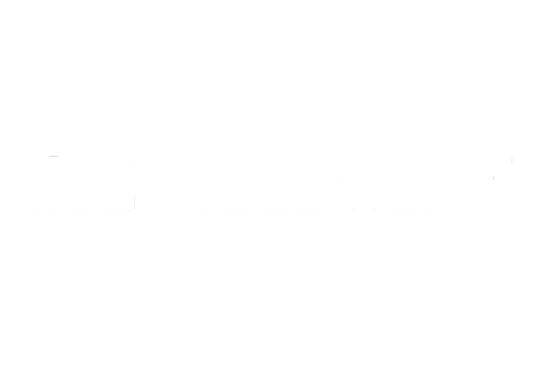 Vaaleanharmaalla pohjalla on valkoinen teksti "SIEVELEMENT", jossa "SIEV" on lihavoitu ja "ELEMENT" ohuemmalla fontilla, mikä tekee kahdesta osasta selvästi erottuvat.