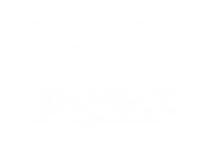 Logo, jossa on kaksi tyyliteltyä valkoista muotoa, jotka muistuttavat abstrakteja lehtiä tai aaltoja, tekstin Pirkanmaan Käräjäoikeus yläpuolella vaaleanharmaalla pohjalla.