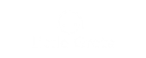 Little Greta -tekoälytoimiston logo, jossa yrityksen nimen yläpuolella on tyylitelty kasvojen kuvake.