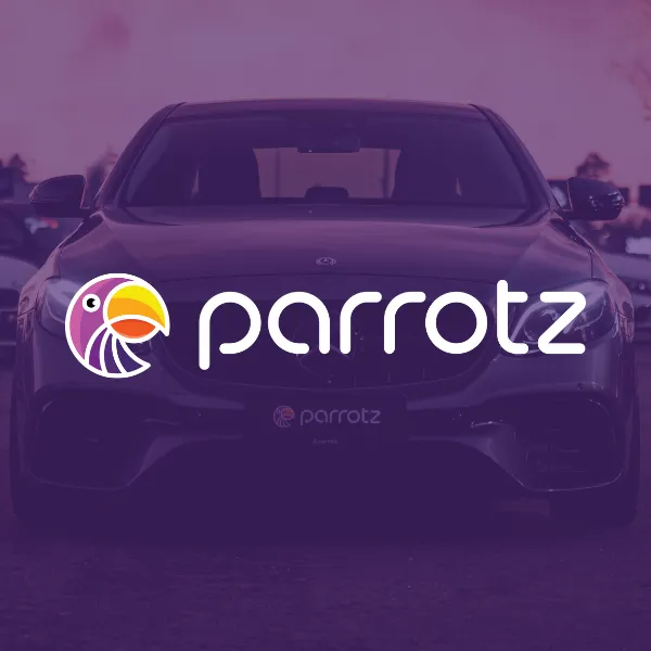 Parrotz-referenssi, Parrotzin logo autokuvan päällä