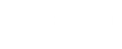 Profiantin logo ja iskulause The +10% Company, joka edustaa tekoälytoimiston tiimiä.